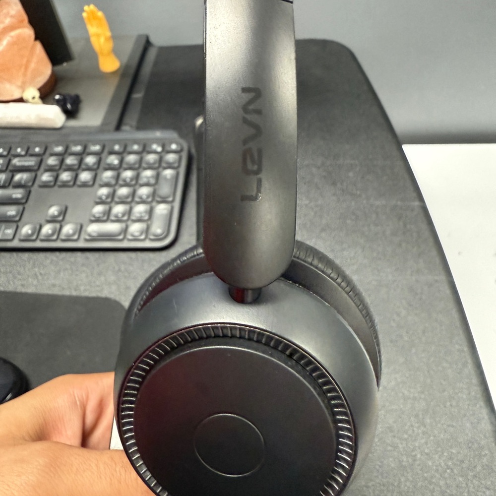 Levian Black Wireless Headphones